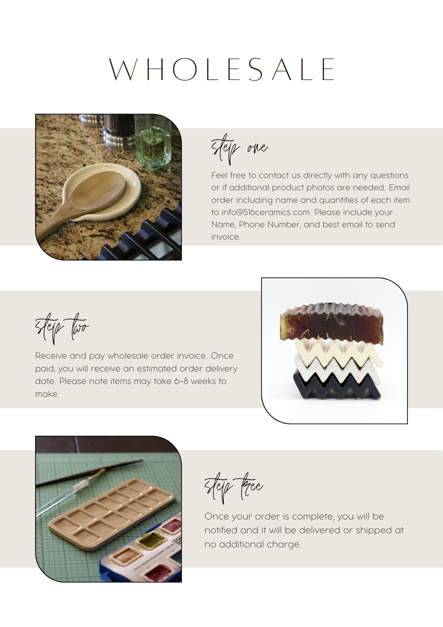 Wholesale Product Catalog